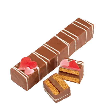 Lebkuchen-Stangerl, Nougat „Herz“