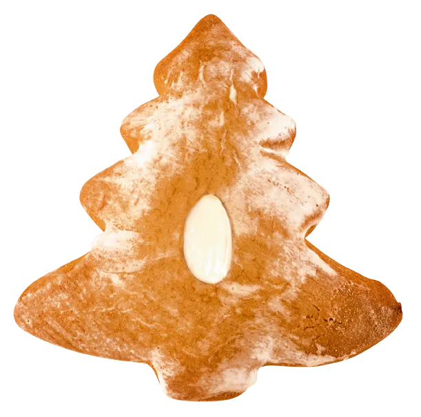 lebkuchenbaum mit mandel