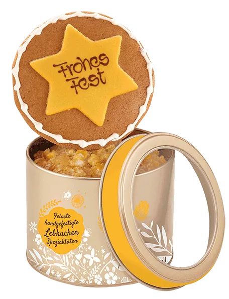 Lebkuchendose Frohes Fest