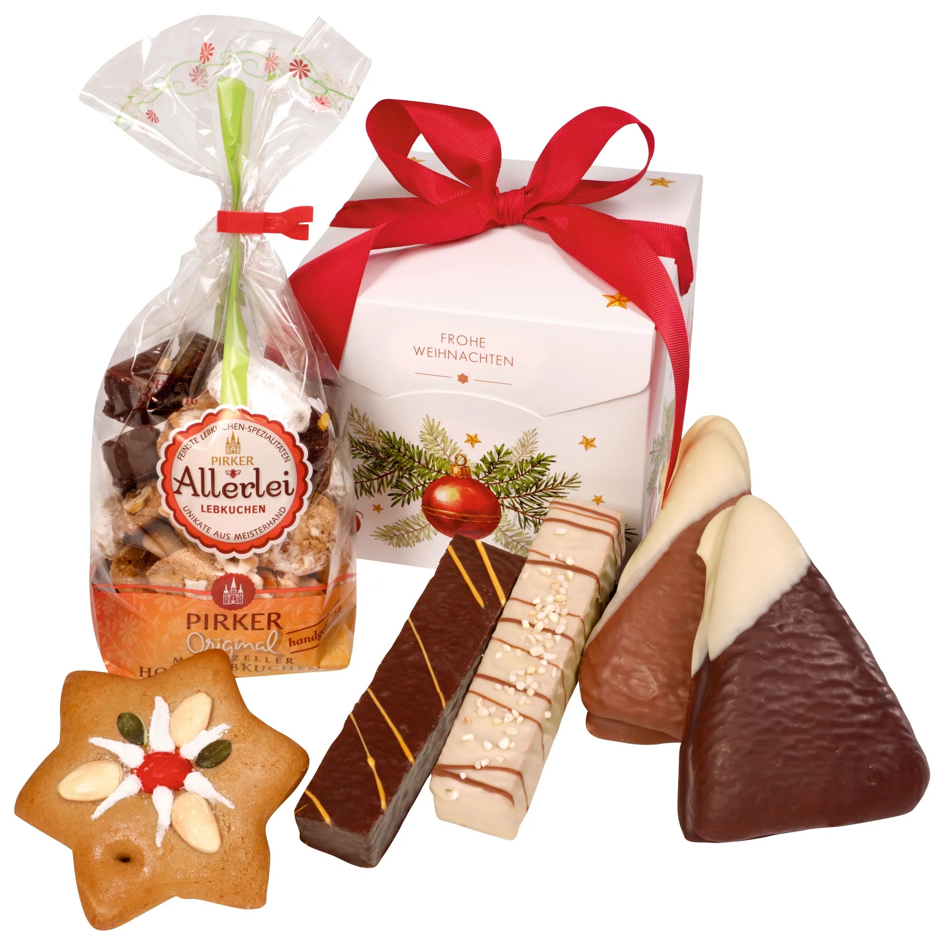 Lebkuchenbox mit Schleife
