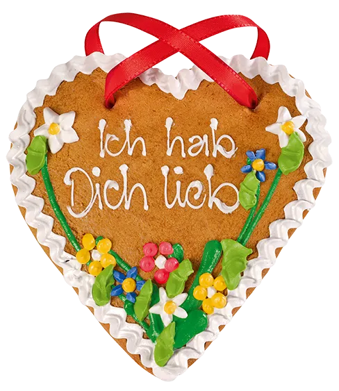 Lebkuchenherz, groß