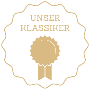Produktlabel "unser klassiker"