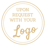 Upon request with your logo